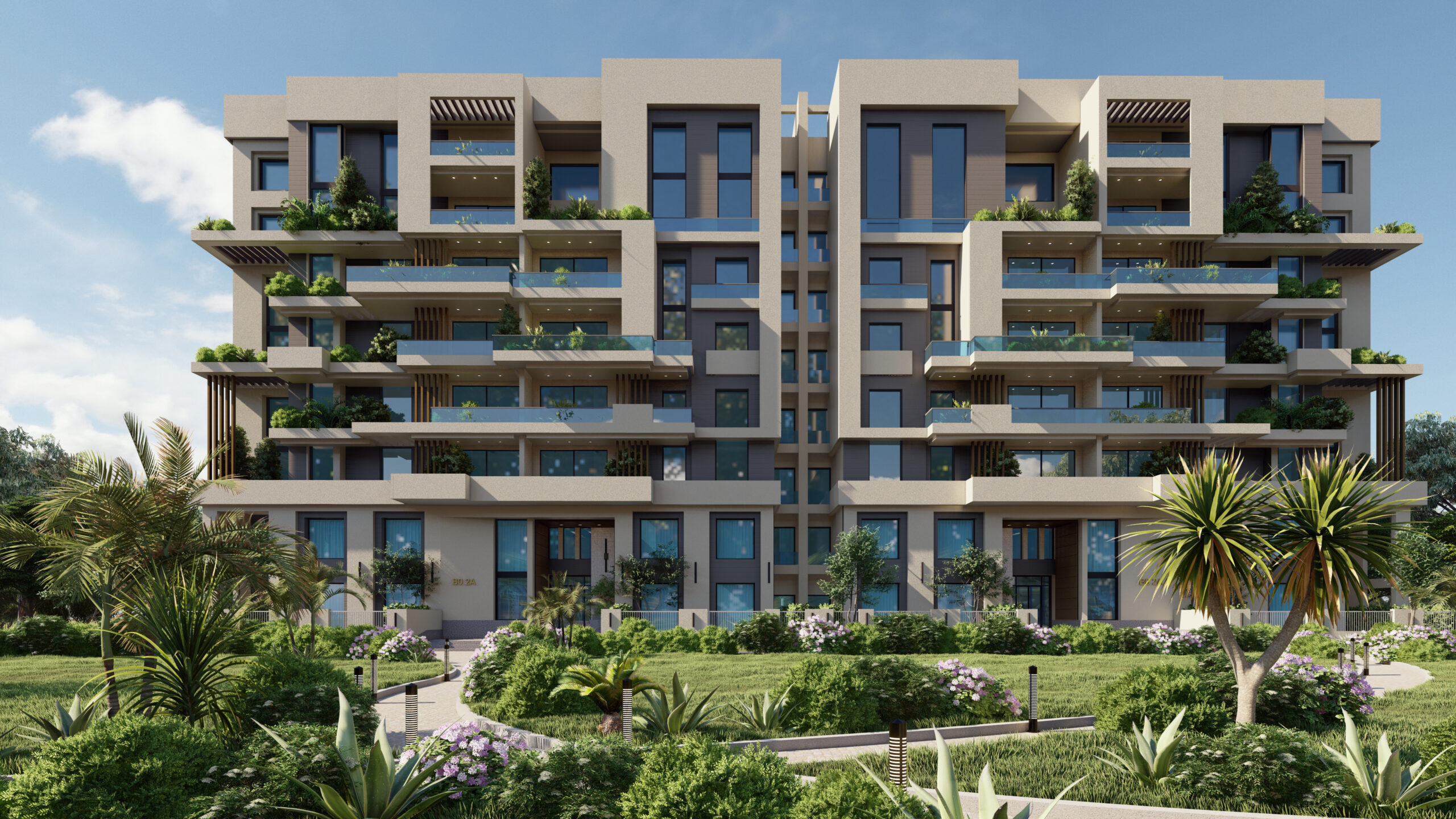 Smash Residential building- New Capital, Egypt-5