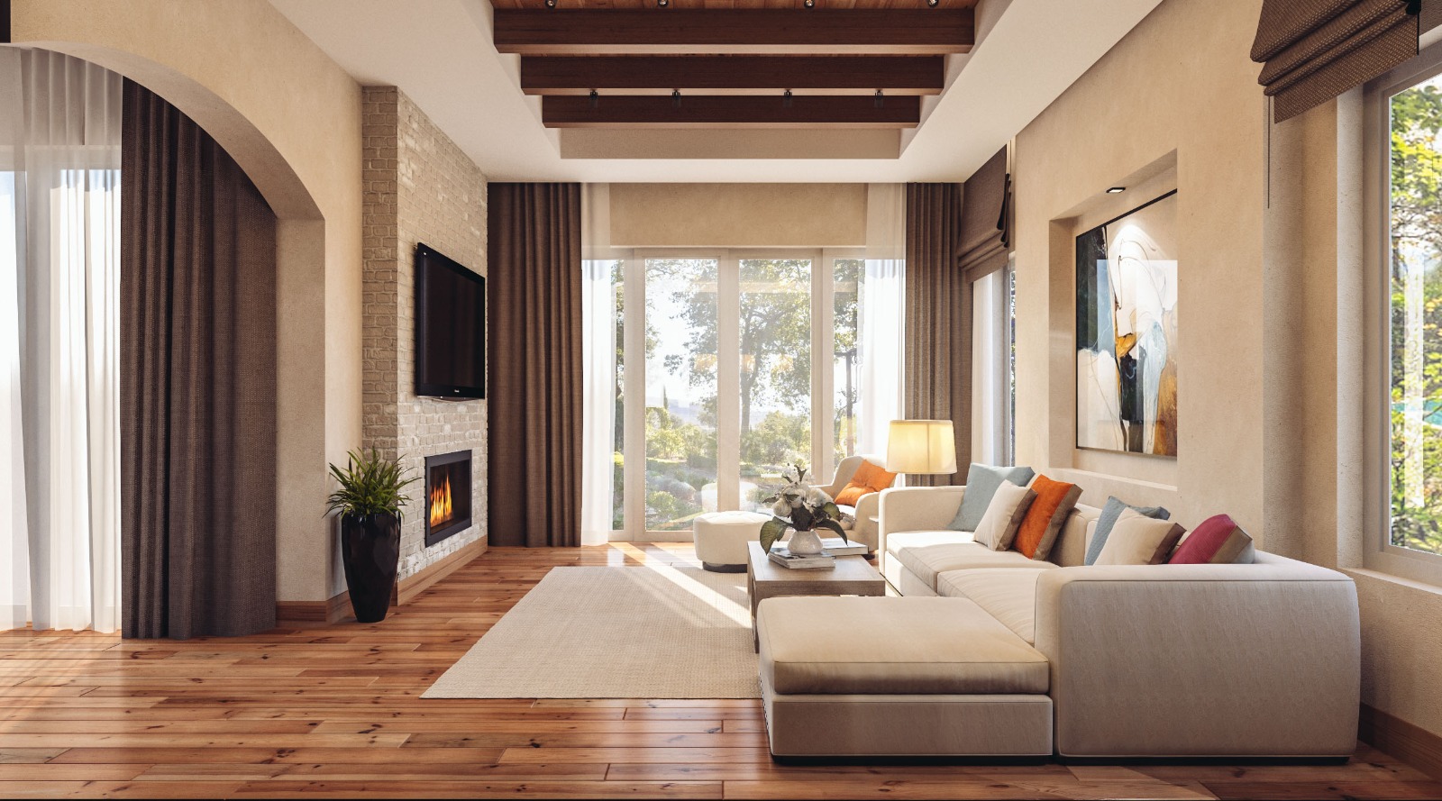 Private residence Interior design- Le Reve, New Cairo, Egypt-3