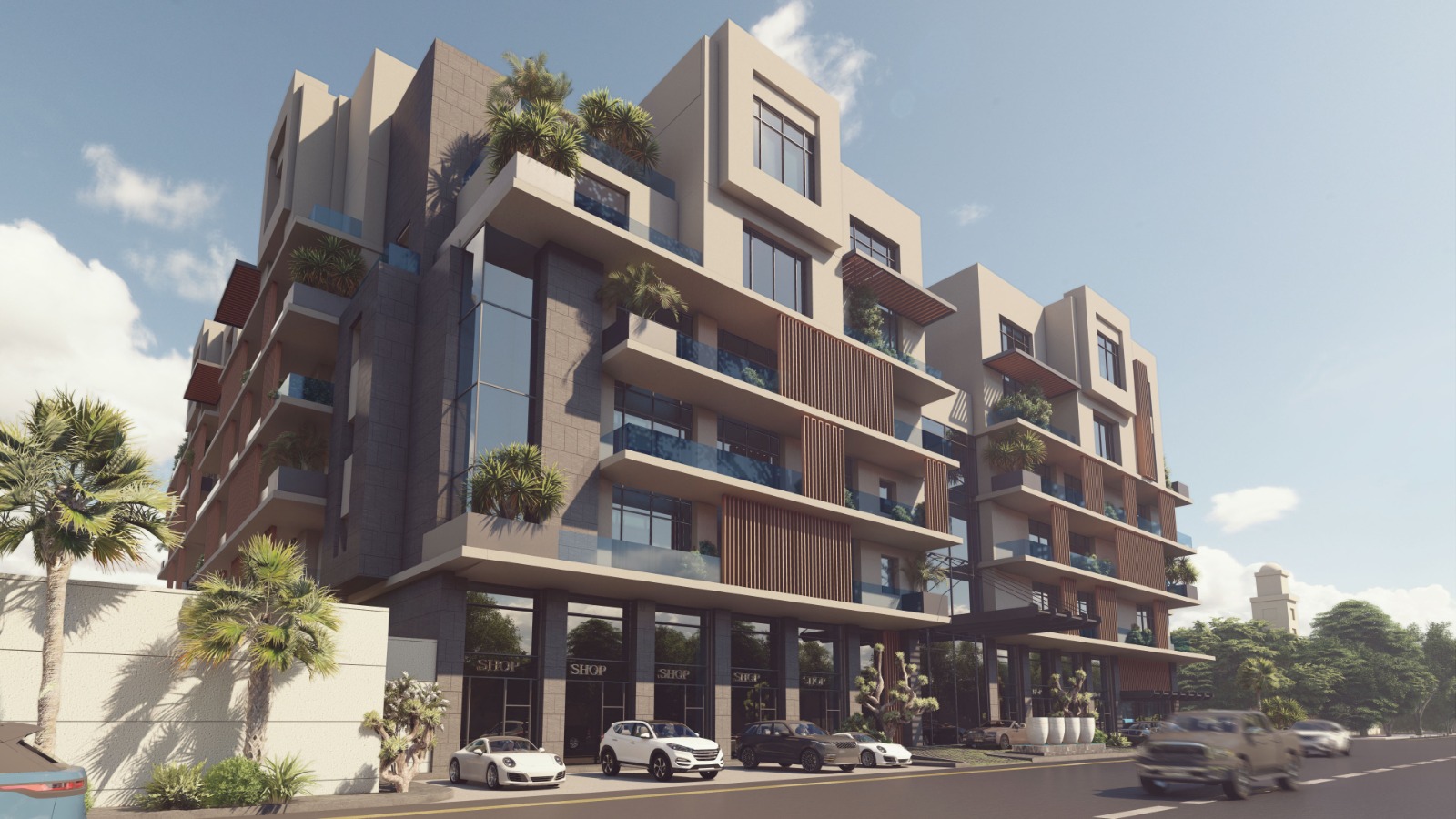 Residential Building Re-design- Al Khobar, Kingdom of Saudi Arabia (With Arabian Architects)-2