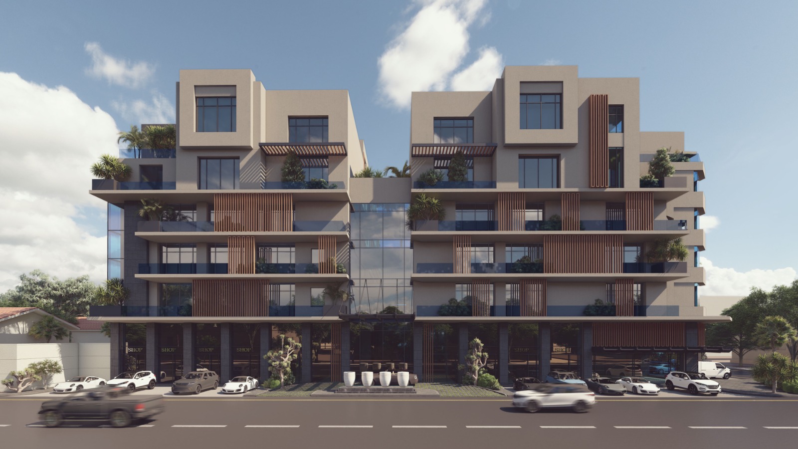 Residential Building Re-design- Al Khobar, Kingdom of Saudi Arabia (With Arabian Architects)-5
