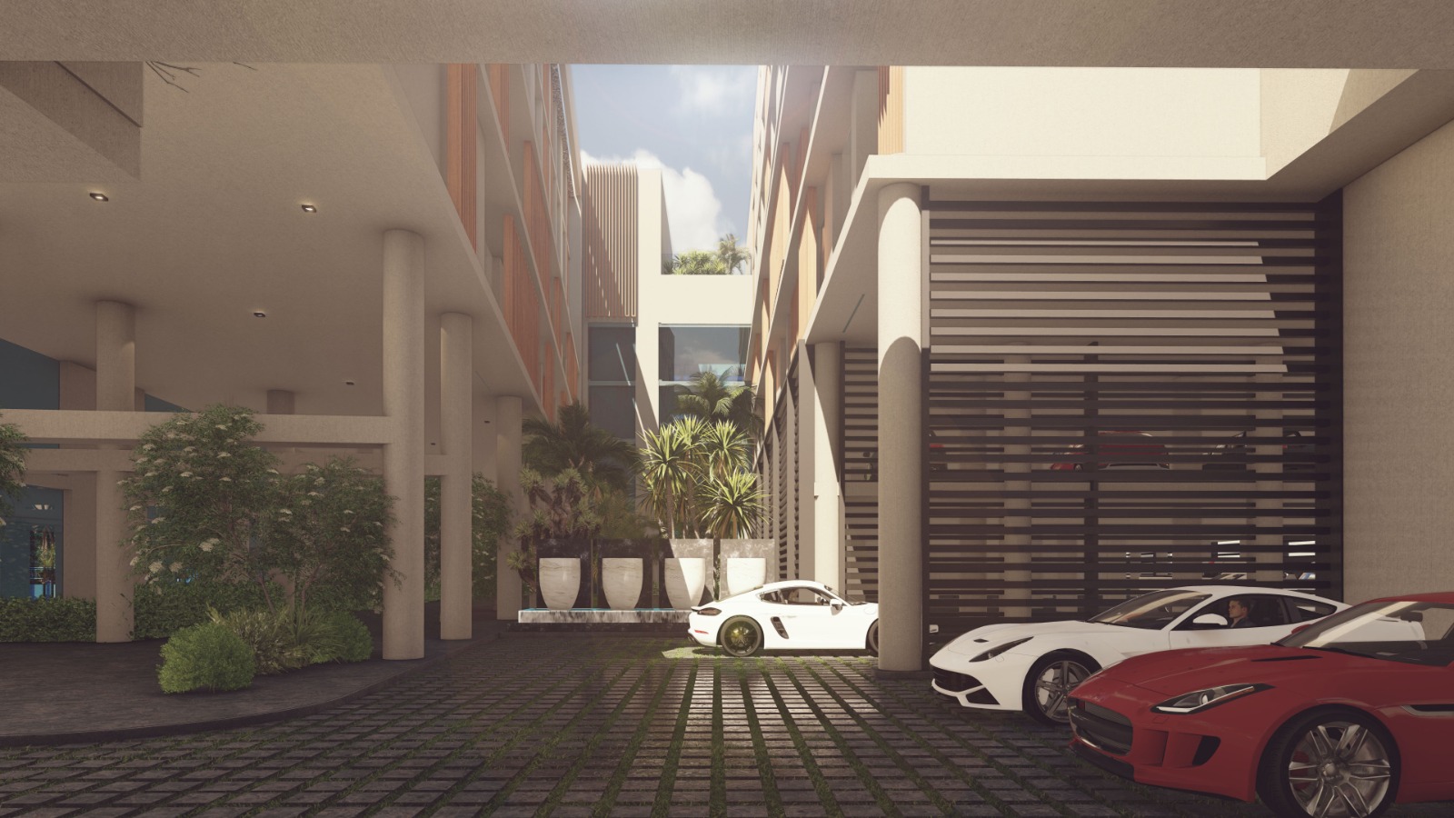 Residential Building Re-design- Al Khobar, Kingdom of Saudi Arabia (With Arabian Architects)-4