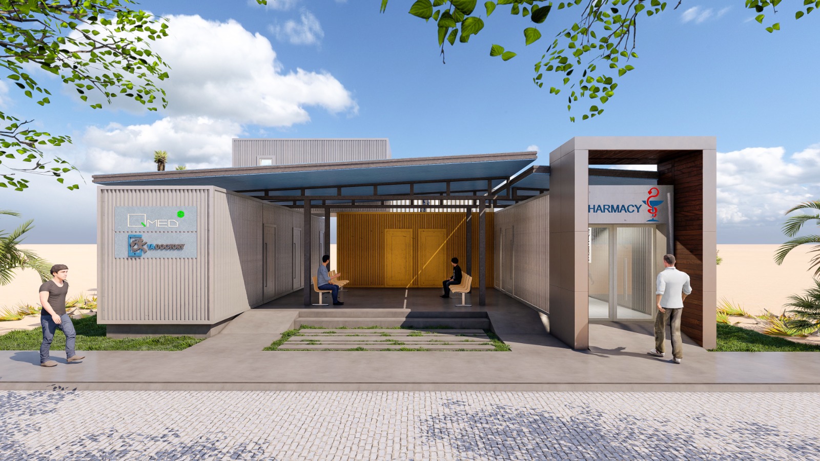 Q-MED Mobile Clinins prototype- New Capital, Egypt-1